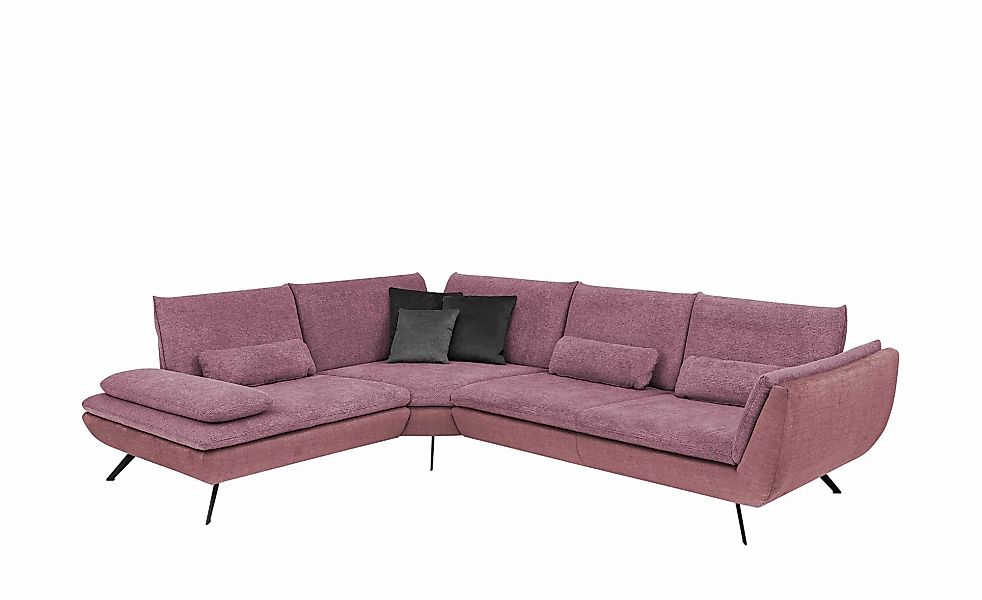 Ecksofa   Luca  ¦ rot ¦ Maße (cm): B: 314 H: 88 T: 244.0 Polstermöbel > Sof günstig online kaufen