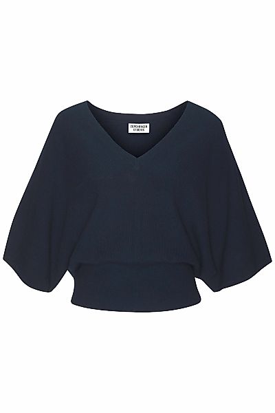 Copenhagen Studios Fledermausshirt aus hochwertiger, feiner Rippe, Loungewe günstig online kaufen