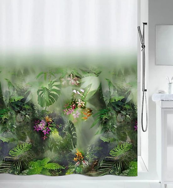 spirella Duschvorhang "Jungle", Höhe 200 cm günstig online kaufen