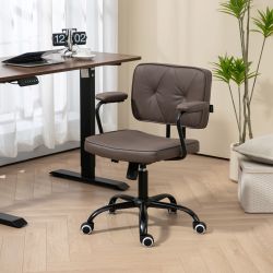 Vinsetto Bürostuhl Arbeitsstuhl, Computerstuhl, Schreibtischsessel (Drehstu günstig online kaufen