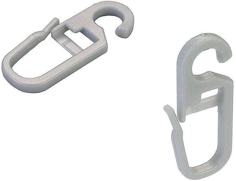 Liedeco Faltenclip, Gardinen, Vorhänge, (Set, 8-St), günstig online kaufen