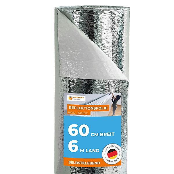 Produktiv Handel Heizkörperreflexionsfolie Isolierfolie EasyFix 6 günstig online kaufen