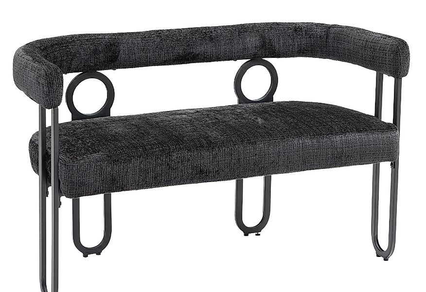 LVHOM Gartenstuhl Retro-Ring Metall 2-/4-/6er-Set, Chenille/PU günstig online kaufen