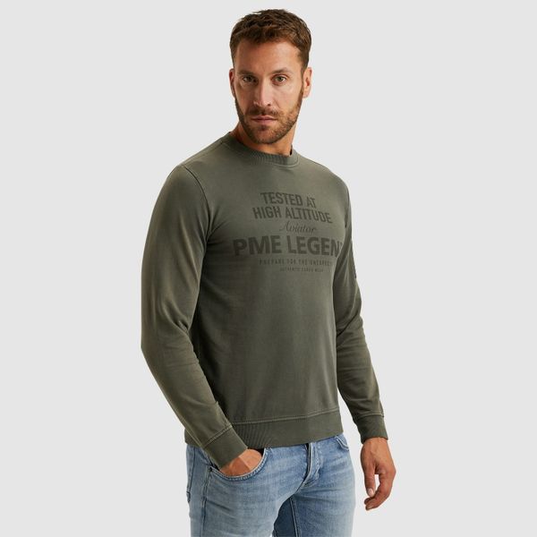 PME LEGEND Sweatshirt mit Logo Schriftzug günstig online kaufen