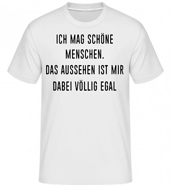 Ich Mag Schöne Menschen · Shirtinator Männer T-Shirt günstig online kaufen