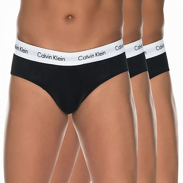 Calvin Klein 3-er Set Slips Schwarz günstig online kaufen