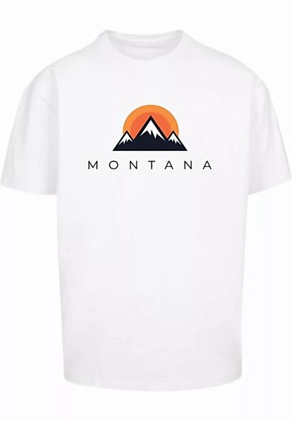 Merchcode T-Shirt Merchcode Herren Montana Heavy Oversize Tee-BY102 (1-tlg) günstig online kaufen