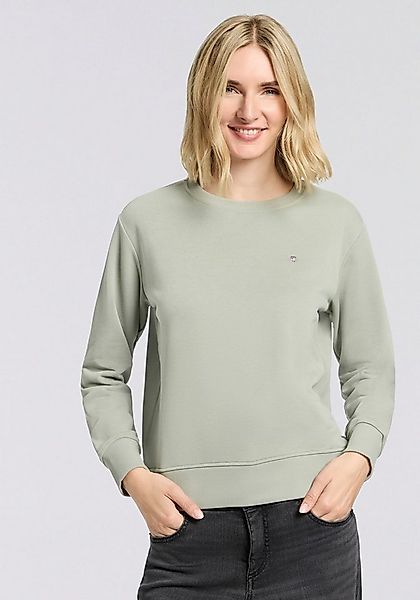 Gant Sweatshirt SHIELD C-NECK SWEAT Grafische GANT-Stickerei auf der Brust günstig online kaufen