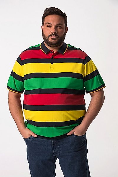 Boston Park Poloshirt Poloshirt Bauchfit Halbarm Streifen günstig online kaufen