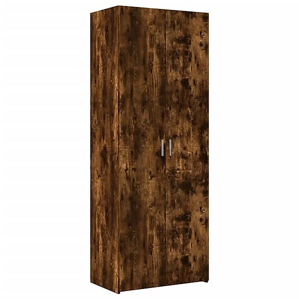 vidaXL Highboard Räuchereiche 70x42,5x185 cm Holzwerkstoff 3281424 günstig online kaufen
