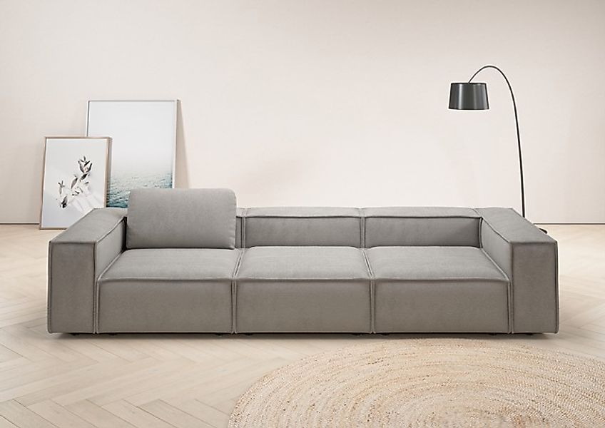 Home affaire 3,5-Sitzer »Watertown, modernes Big-Sofa XXL, 336 cm Breite, a günstig online kaufen