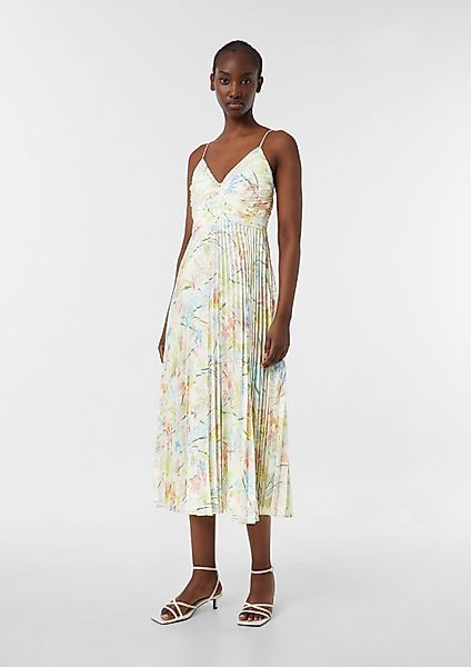 comma Midikleid Kleid Florales Midikleid mit günstig online kaufen