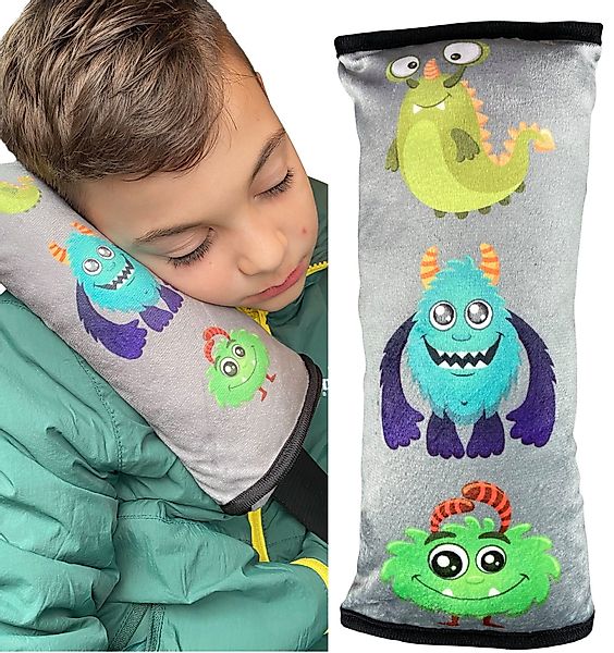 HECKBO Schlafkissen Auto Schlafkissen Monster Motiv günstig online kaufen