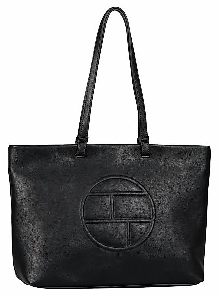 TOM TAILOR Shopper "Rosabel" aus weich genarbtem Lederimitat im cleanen mod günstig online kaufen