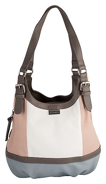 TOM TAILOR Shopper "Juna", aus soft genarbtem ledrigen Material mit glänzen günstig online kaufen