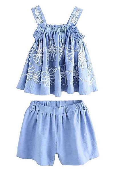 Next Top & Shorts Trägertop mit Blumenstickerei und Shorts im Set (2-tlg) günstig online kaufen