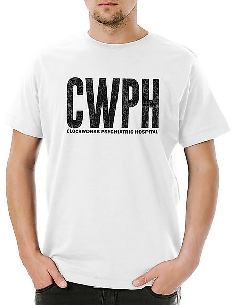 Urban Backwoods Print-Shirt Clockworks Psychiatric Hospital Herren T-Shirt günstig online kaufen