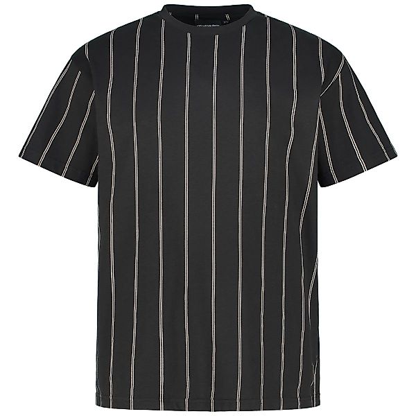 North T-Shirt mit Allover-Muster Farbe schwarz Größe: 3XL günstig online kaufen