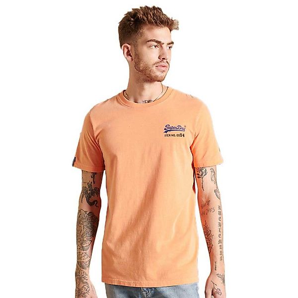 Superdry Vintage Logo Ac Kurzarm T-shirt XL Spiced Orange günstig online kaufen