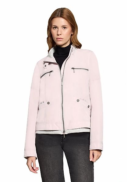 Amber & June Sommerjacke "Damen mit Stehkragen" günstig online kaufen