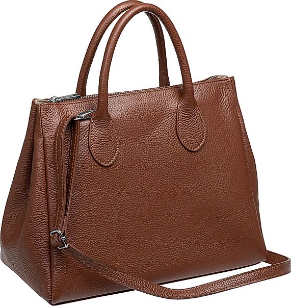 Caspar Henkeltasche Leder Tote Bag Elegante günstig online kaufen