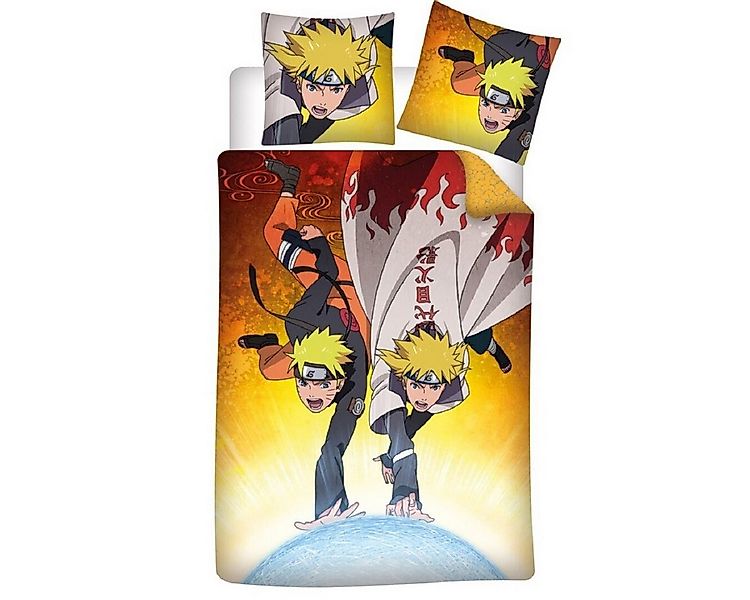 Naruto Bettwäsche Bettwäsche-Set 140x200 cm – 100% Polyester für Fans von N günstig online kaufen
