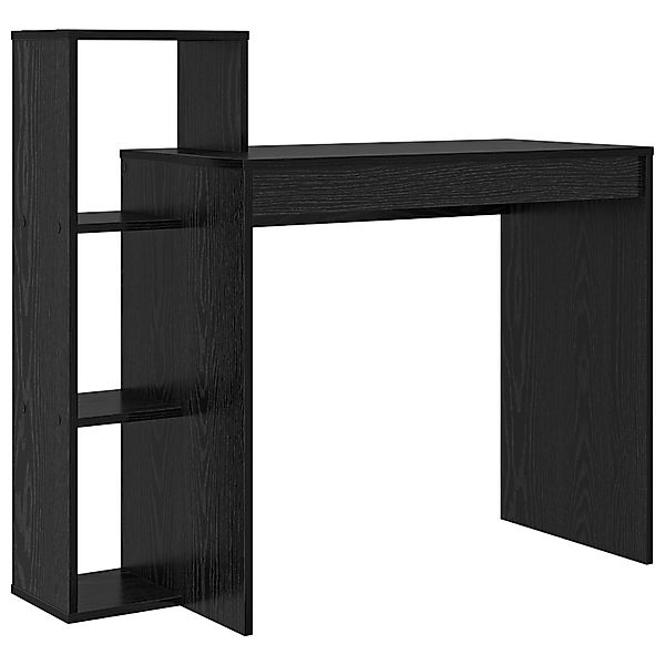 vidaXL Schreibtisch Computertisch Schwarze Eiche (1-St) günstig online kaufen