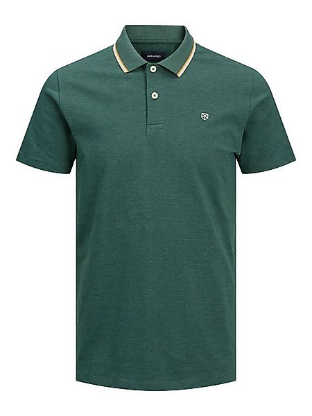 Jack & Jones Poloshirt Jack & Jones Herren Polo Shirt Kurzarm Grün JWHPAULO günstig online kaufen