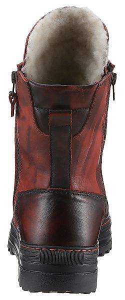 KRISBUT Krisbut 3284-1 BSF Damen Glattleder rot Winterstiefel günstig online kaufen