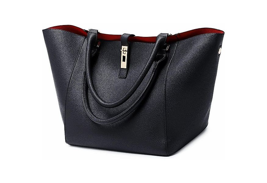 LuxusKollektion Henkeltasche Damen PU Leder Groß Shopper Henkeltaschen Schu günstig online kaufen
