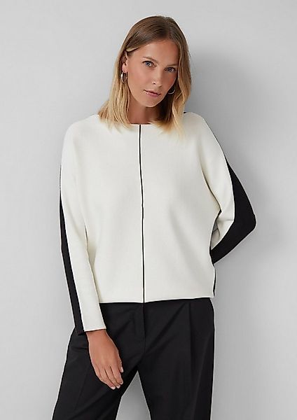 s.Oliver Longpullover Strickpullover Strickpullover mit Colour-Blocking und günstig online kaufen