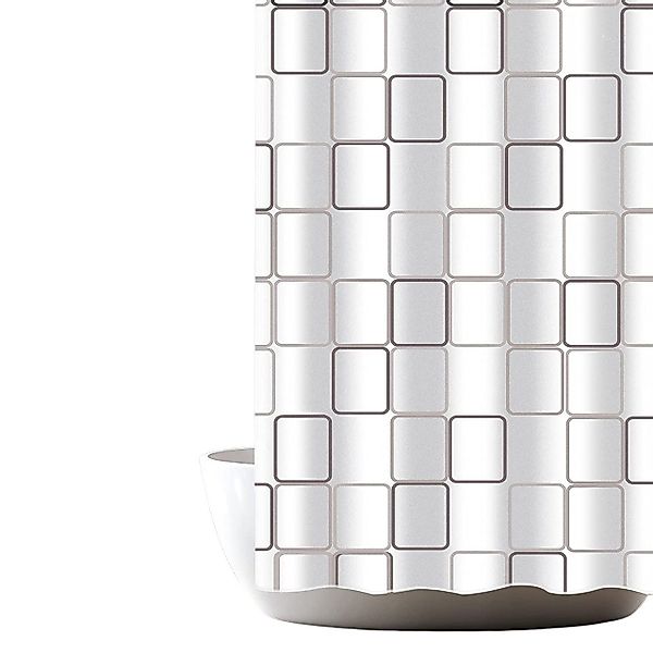 HomeBella Duschvorhang Geometrie Motiv Textil Antischimmel günstig online kaufen
