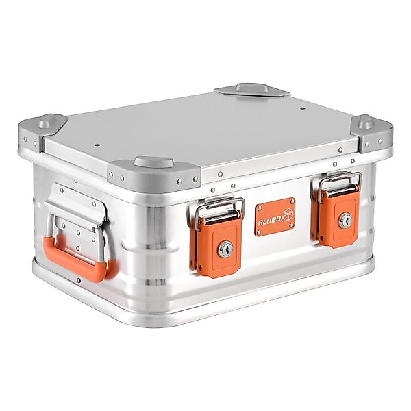 ALUBOX Aufbewahrungsbox mit Deckel und Stapelecken günstig online kaufen