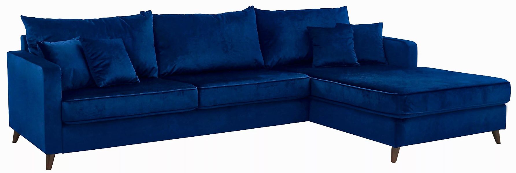 Home affaire Ecksofa "Renesse L-Form", lose Kissen, Keder an Sitzkissen günstig online kaufen