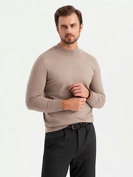 OMBRE Rollkragenpullover Herren Strickhalbkragenpullover mit Viskose günstig online kaufen