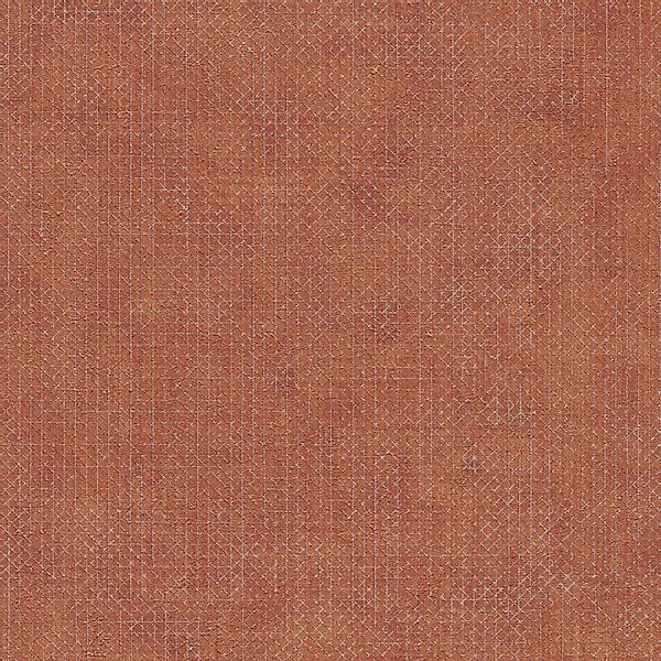 Bricoflor Tapete Vlies Terracotta Moderne Geometrische Vliestapete mit Meta günstig online kaufen