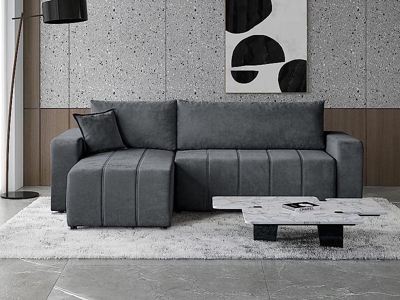 Beautysofa Ecksofa MORI, universelle Seite, mit günstig online kaufen