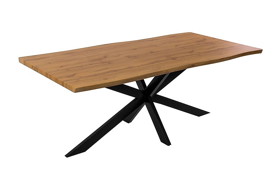 Loreno® Esstisch Josy, verschiedene Holz-Optik, Baumkante, günstig online kaufen