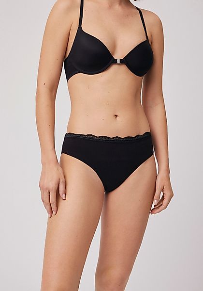 YSABEL MORA Midislip "BASIC COLLECTION COTTON WITH LACE" 3er Pack, mit bede günstig online kaufen