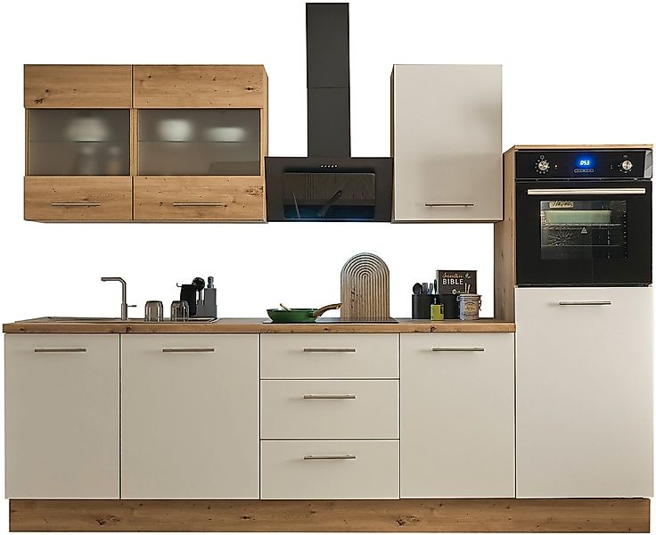 BASIC by Balculina Küchenzeile "Capri B/T/H 280x60x218 cm" Breite 280 cm, w günstig online kaufen