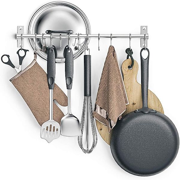 Refined Living Hakenleiste Edelstahl Küchenreling mit günstig online kaufen