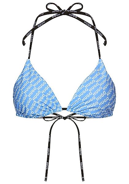HUGO Triangel-Bikini-Top, herausnehmbare Polster, Band mit Lgoprint günstig online kaufen
