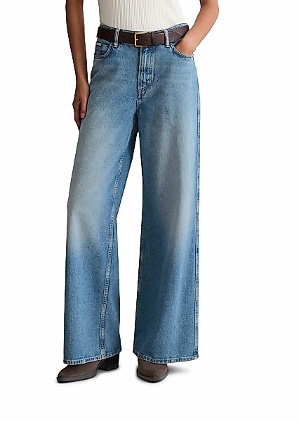 Marc OPolo DENIM Weite Jeans "aus Rigid Denim" günstig online kaufen