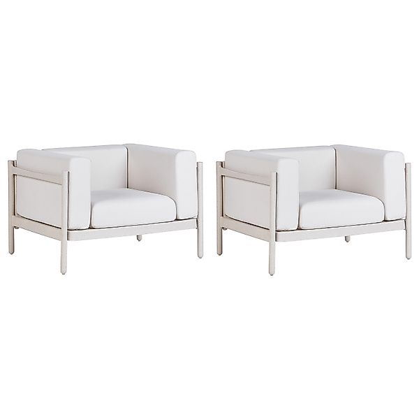 Beliani Sessel Beige 73x98x68 günstig online kaufen