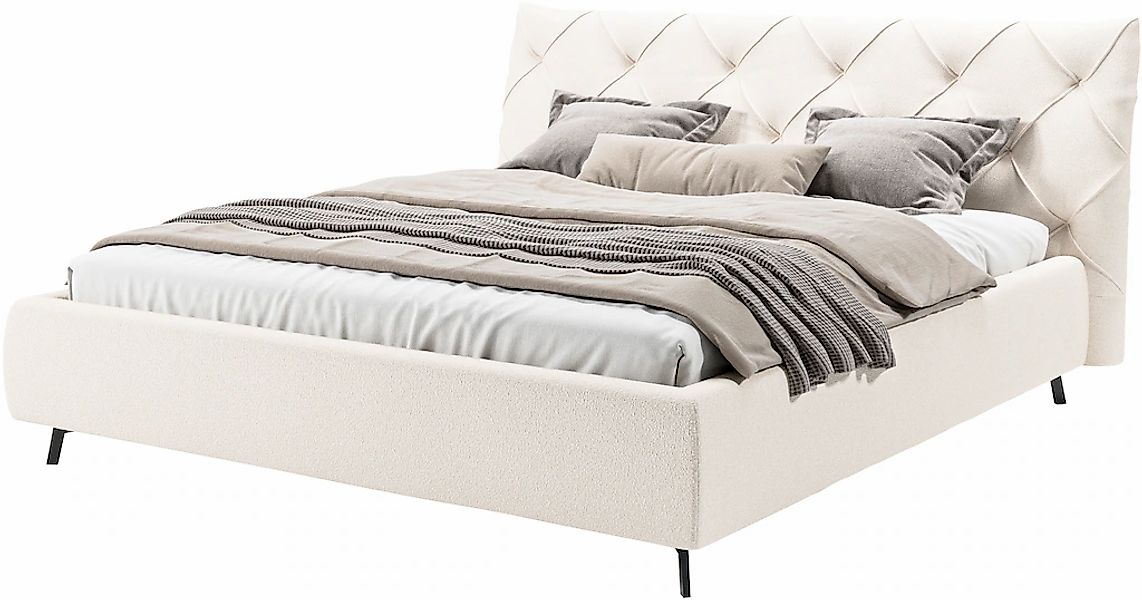 Home affaire Polsterbett "Elloree, in 4 Breiten bis 200cm, auch in Leder" K günstig online kaufen