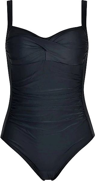 COFI 1453 Badeanzug Schwarzer Magic-Bauchkontrolle Badeanzug günstig online kaufen