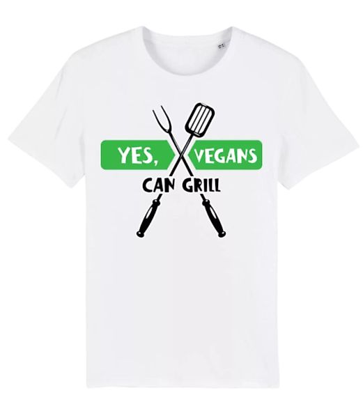 Vegans Can Grill · Männer Bio T-Shirt Stanley Stella 2.0 günstig online kaufen