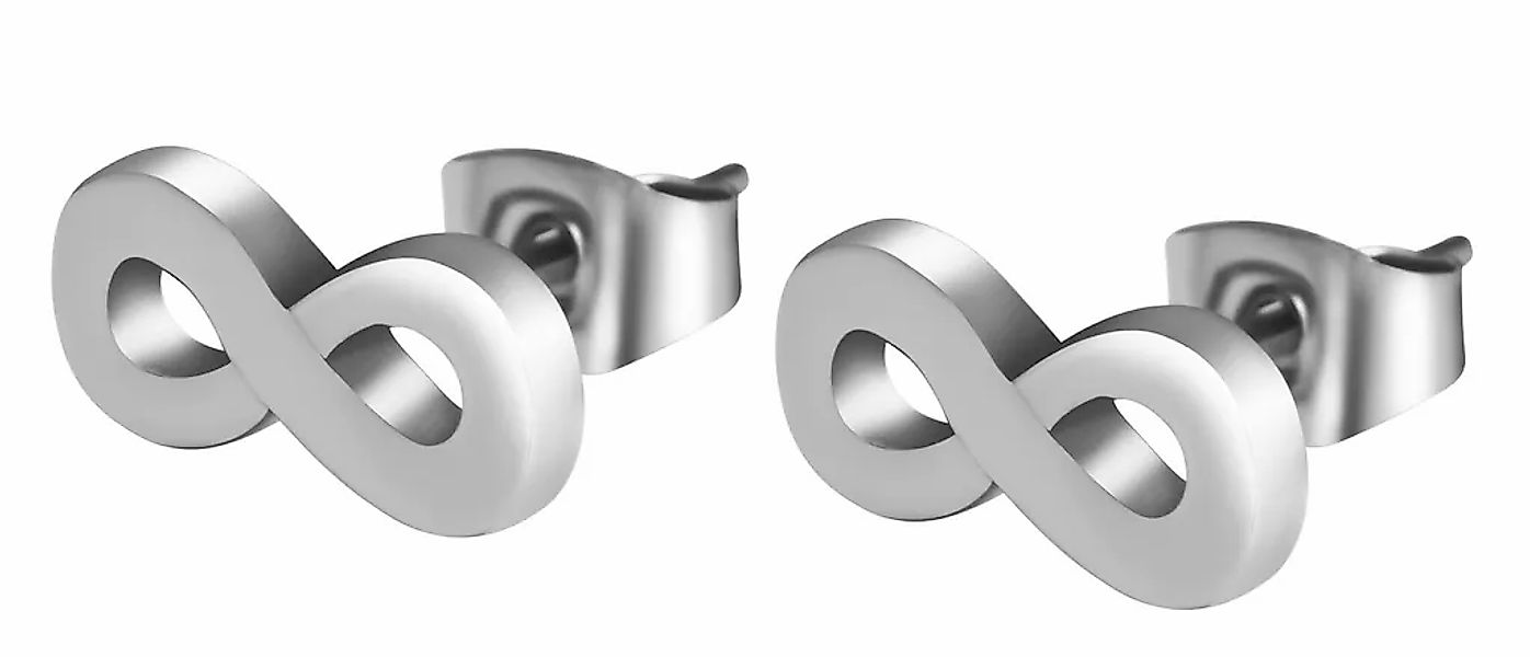Adelia´s Paar Ohrhänger "Damen Ohrringe – Ohrstecker Unendlichkeitszeichen günstig online kaufen