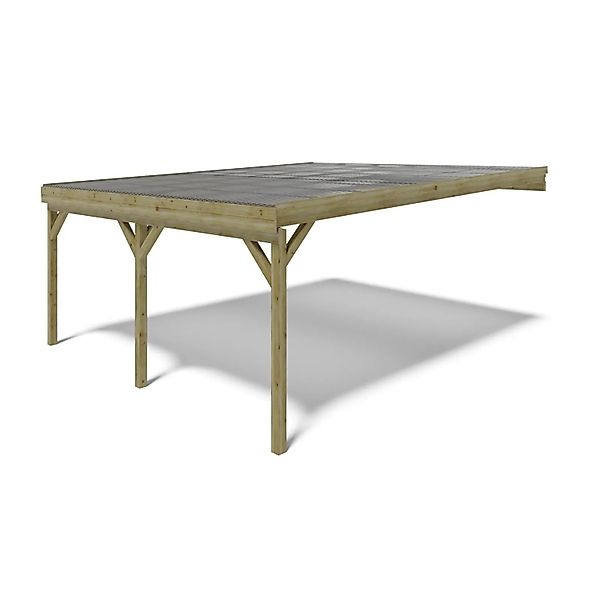 ALTANKA Carport Garagendach 5.8x5.06 m   29 m2   PVC Abdeckung günstig online kaufen