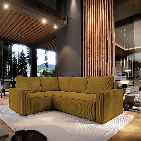 Masseno Ecksofa ESTANO mit Schlaffunktion L-Form, günstig online kaufen
